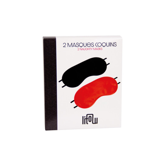 2 masques coquins - Litolu 2